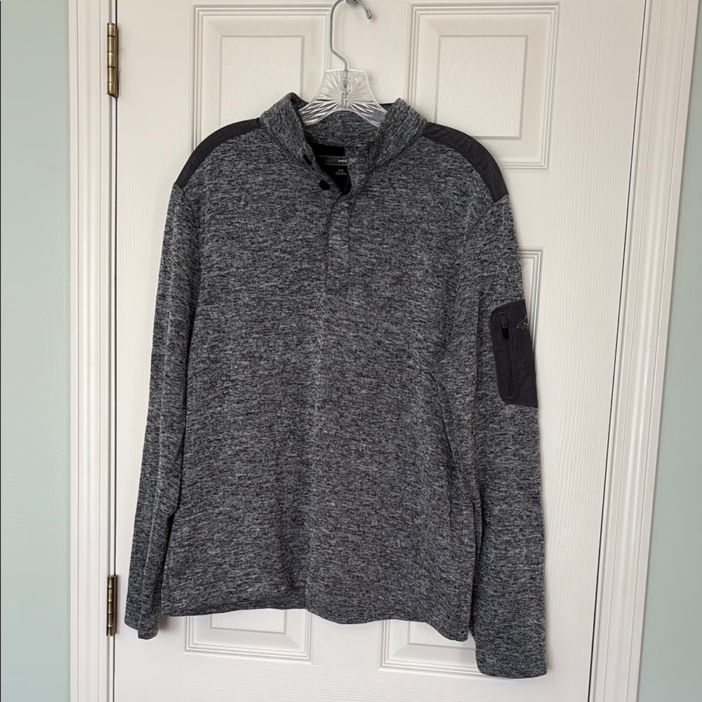 Greg Norman Collection Gray Zip Up Sweater